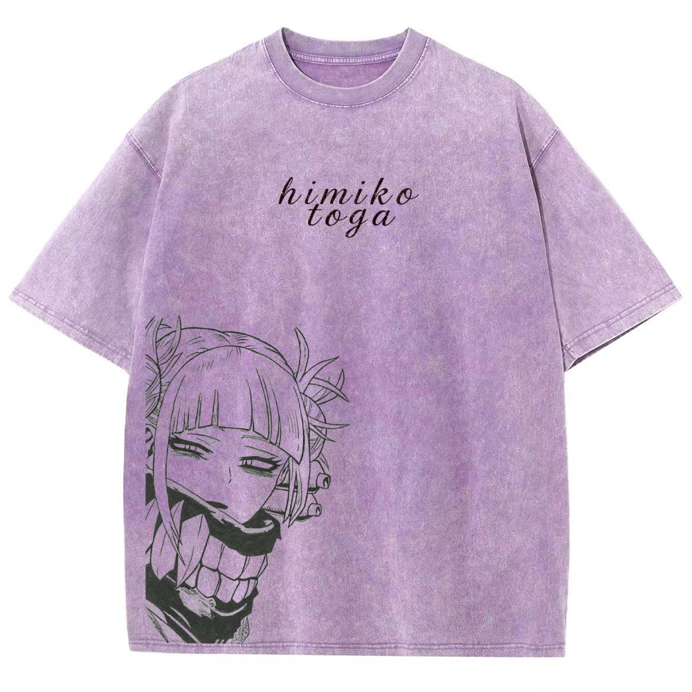 Toga himiko Unisex Fit Washed T-Shirt 2602012268