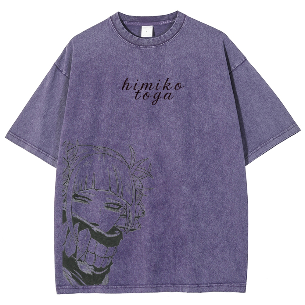 Toga himiko Unisex Fit Washed T-Shirt 2602012268