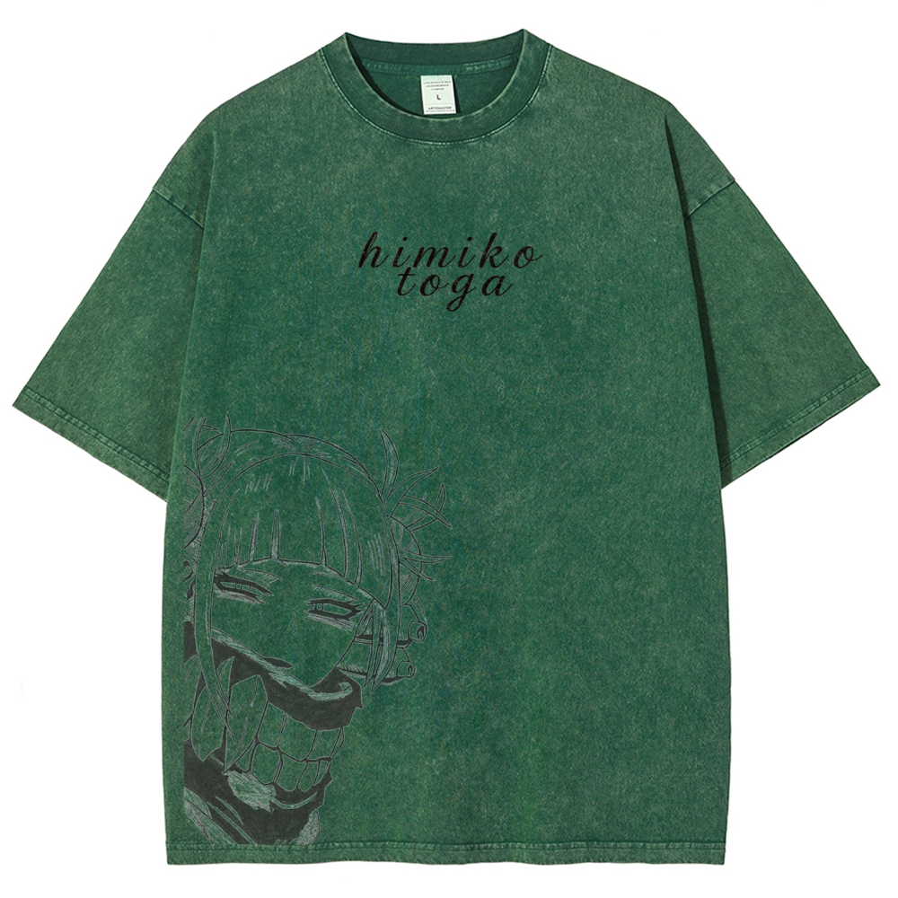 Toga himiko Unisex Fit Washed T-Shirt 2602012268