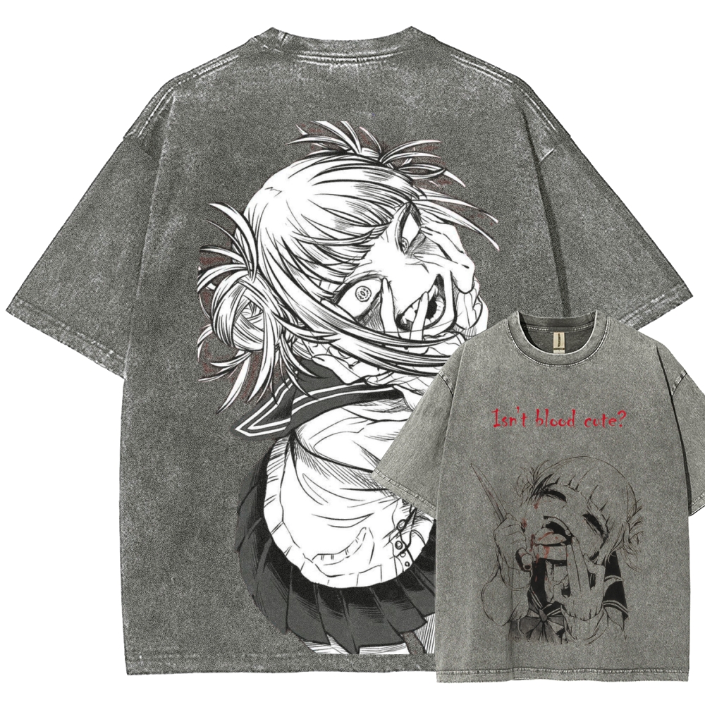 Toga himiko Unisex Fit Washed T-Shirt 2602012274