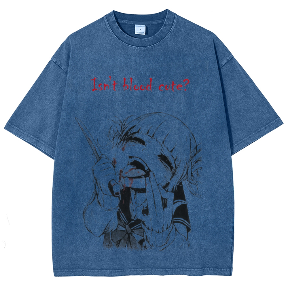 Toga himiko Unisex Fit Washed T-Shirt 2602012274
