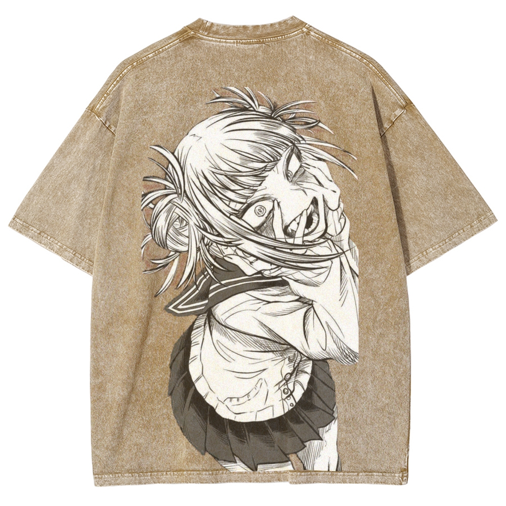 Toga himiko Unisex Fit Washed T-Shirt 2602012274