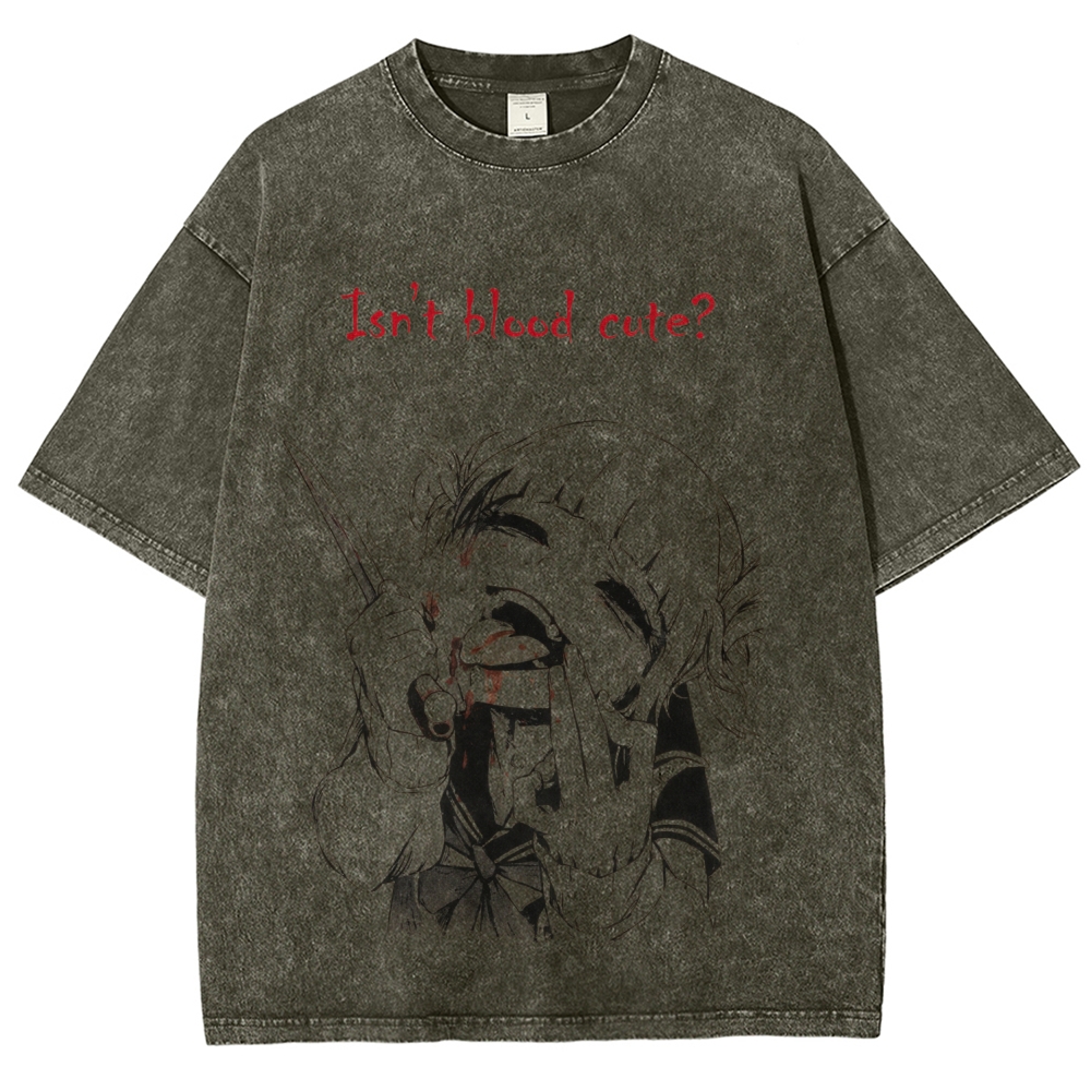 Toga himiko Unisex Fit Washed T-Shirt 2602012274
