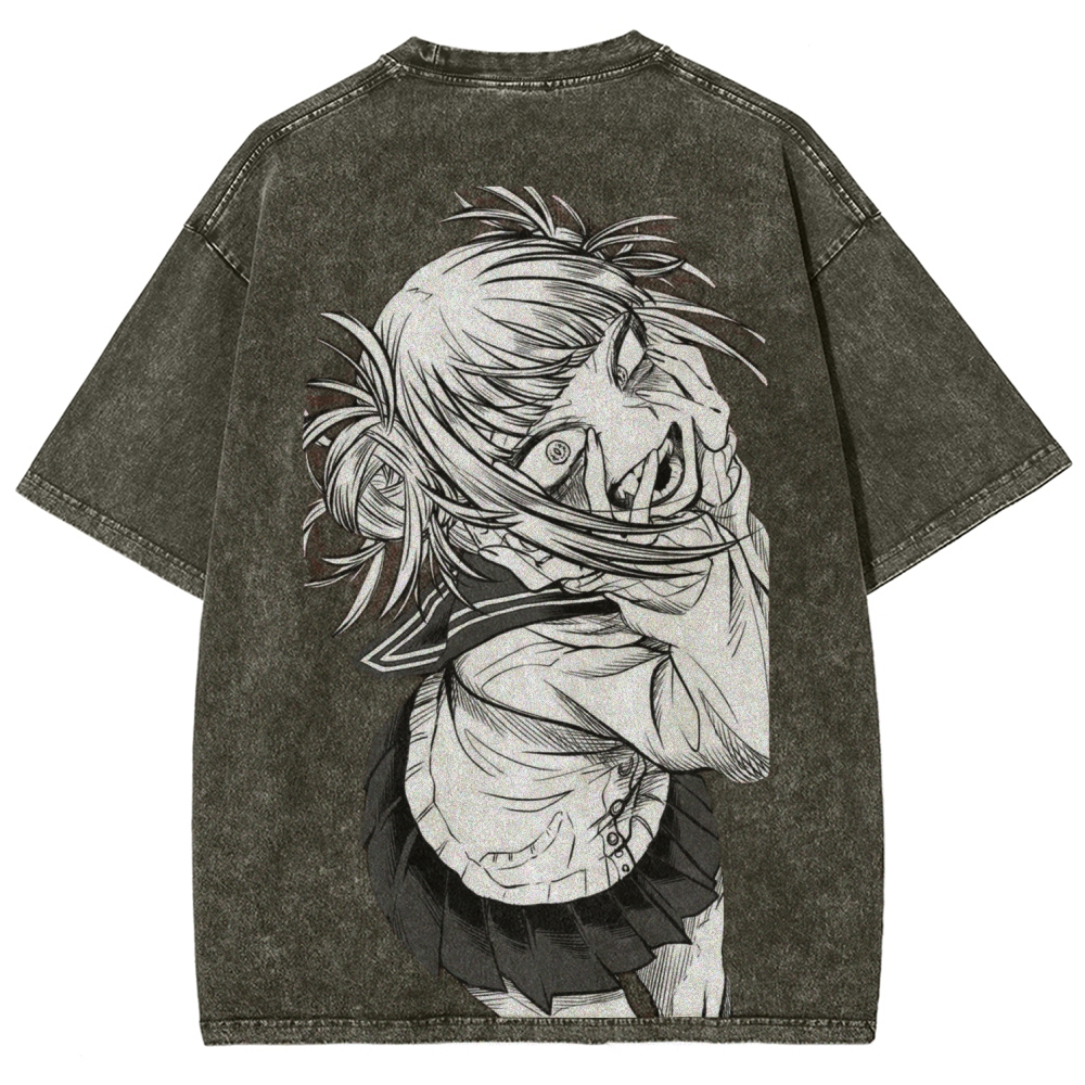 Toga himiko Unisex Fit Washed T-Shirt 2602012274