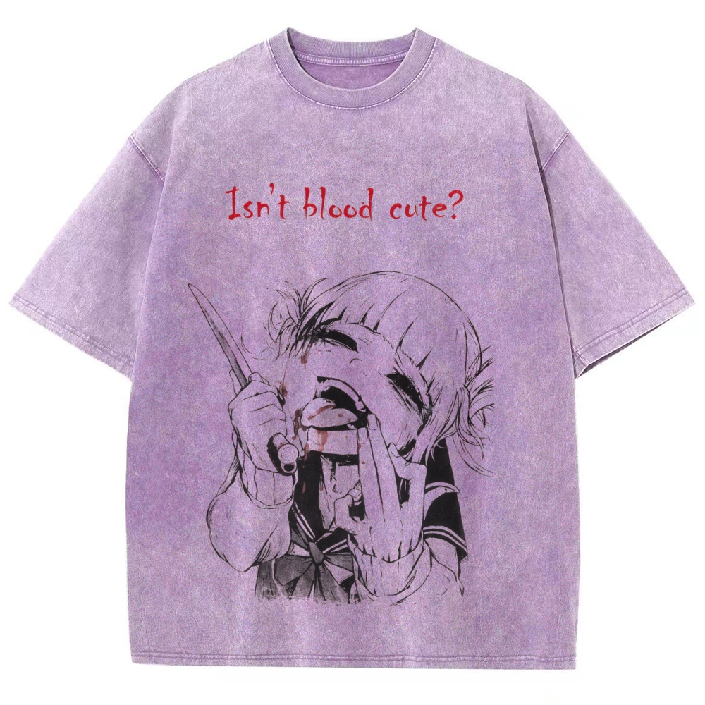 Toga himiko Unisex Fit Washed T-Shirt 2602012274