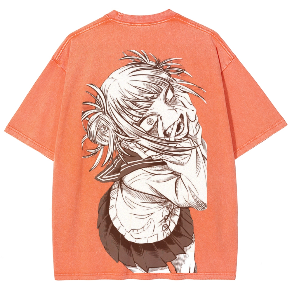 Toga himiko Unisex Fit Washed T-Shirt 2602012274