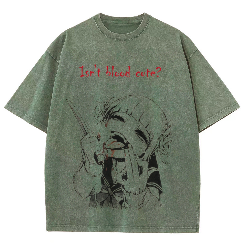 Toga himiko Unisex Fit Washed T-Shirt 2602012274