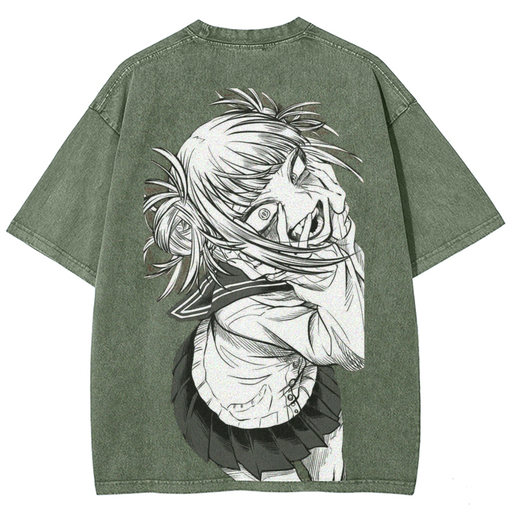 Toga himiko Unisex Fit Washed T-Shirt 2602012274
