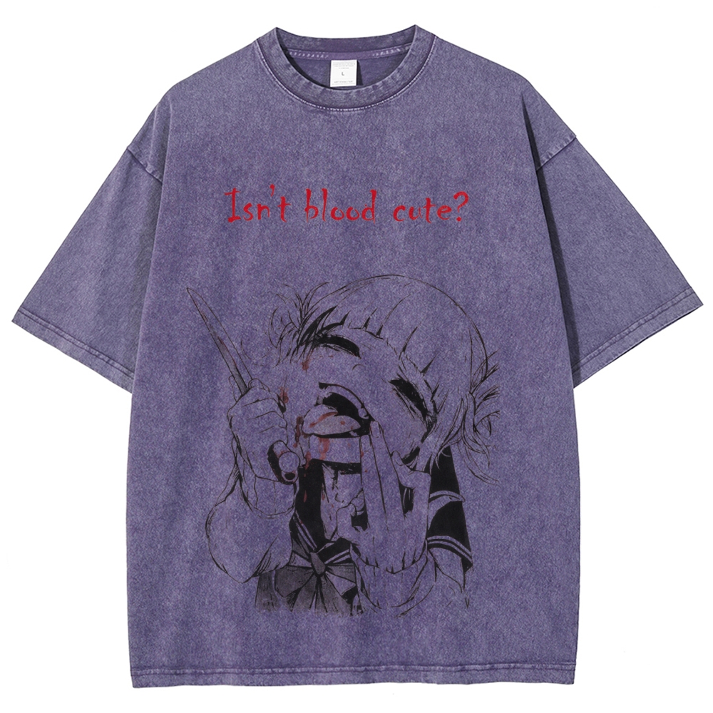 Toga himiko Unisex Fit Washed T-Shirt 2602012274