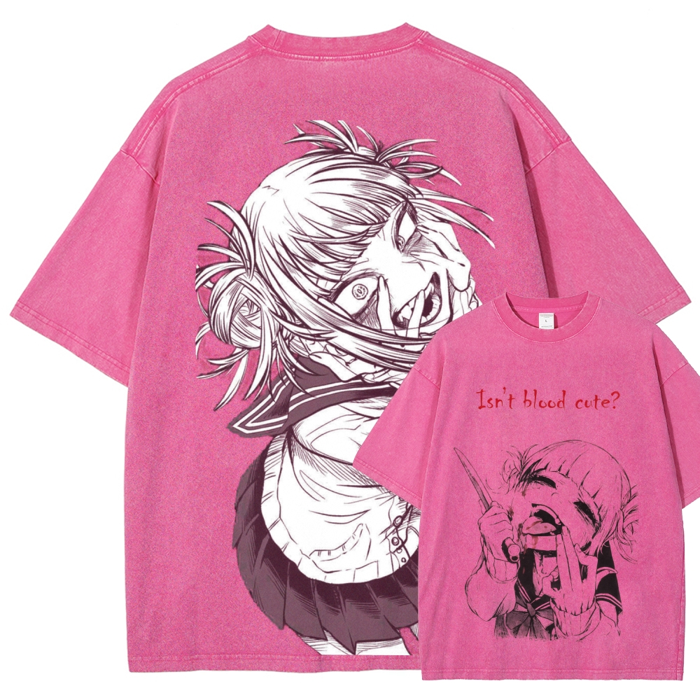 Toga himiko Unisex Fit Washed T-Shirt 2602012274