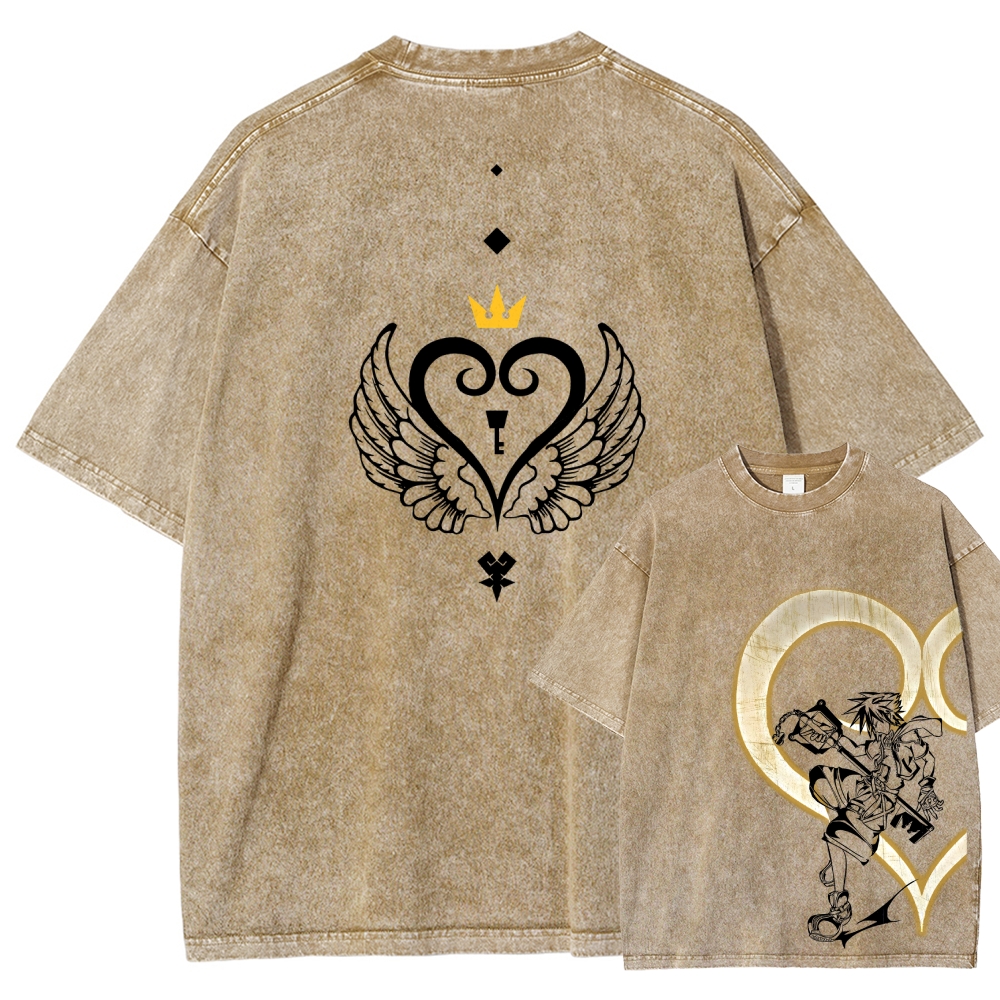 Unisex Fit Washed T-Shirt 2602012448