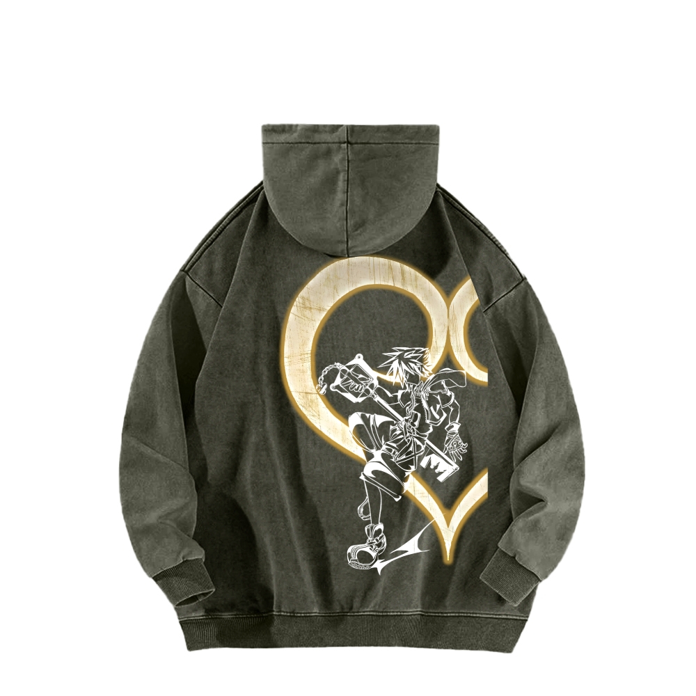 Unisex Washed Hoodie 2602012453