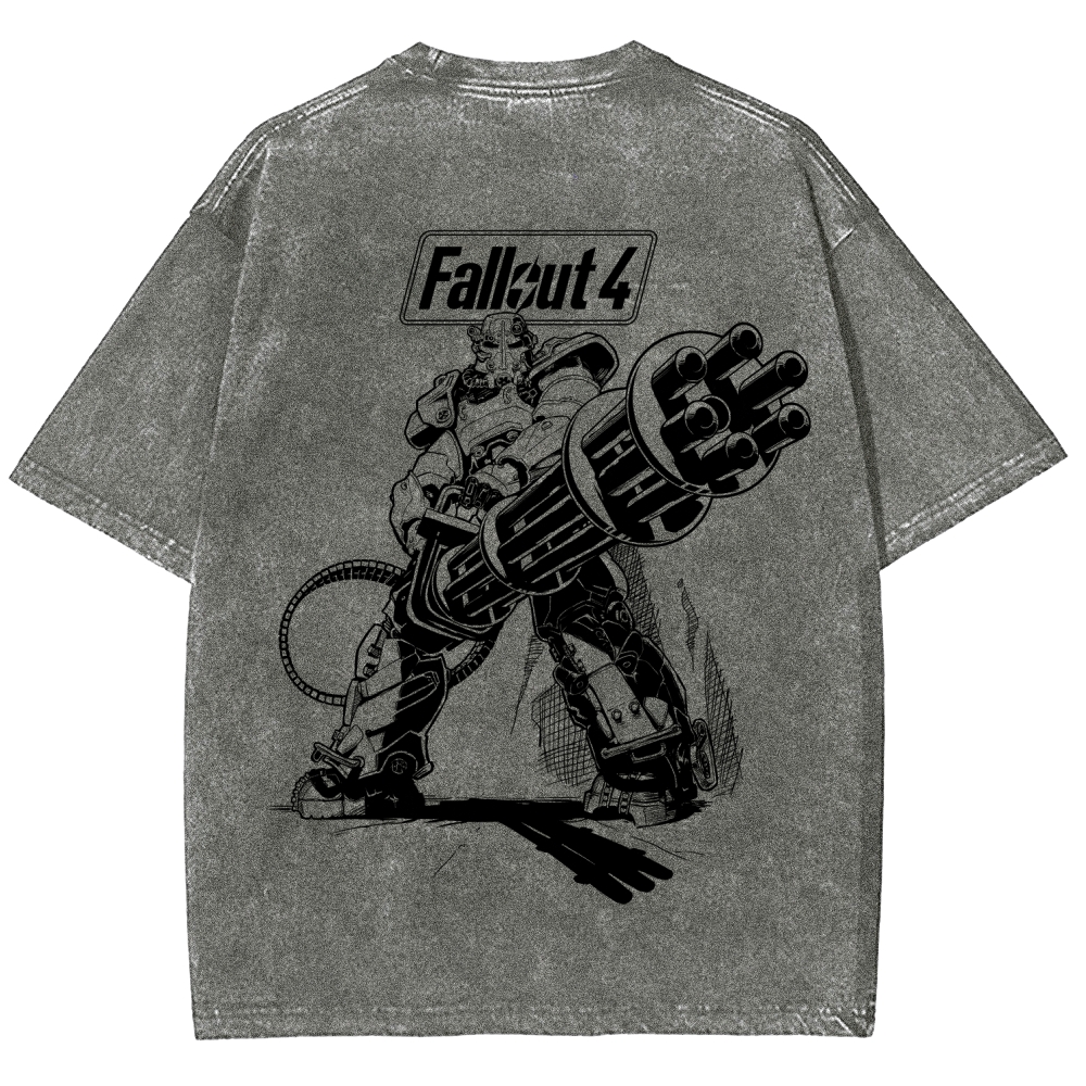 Fallout Unisex Fit Washed T-Shirt 2602013336