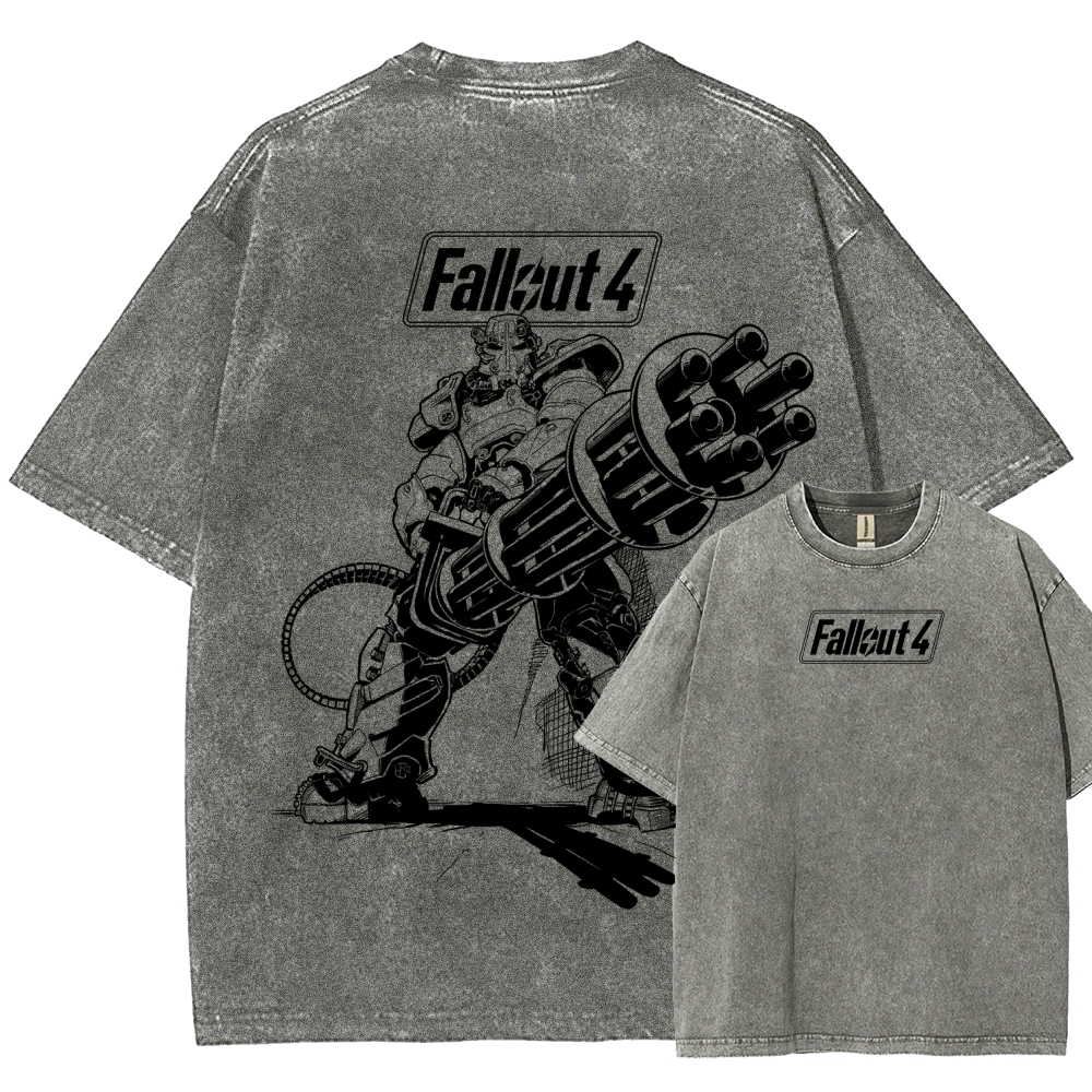 Fallout Unisex Fit Washed T-Shirt 2602013336
