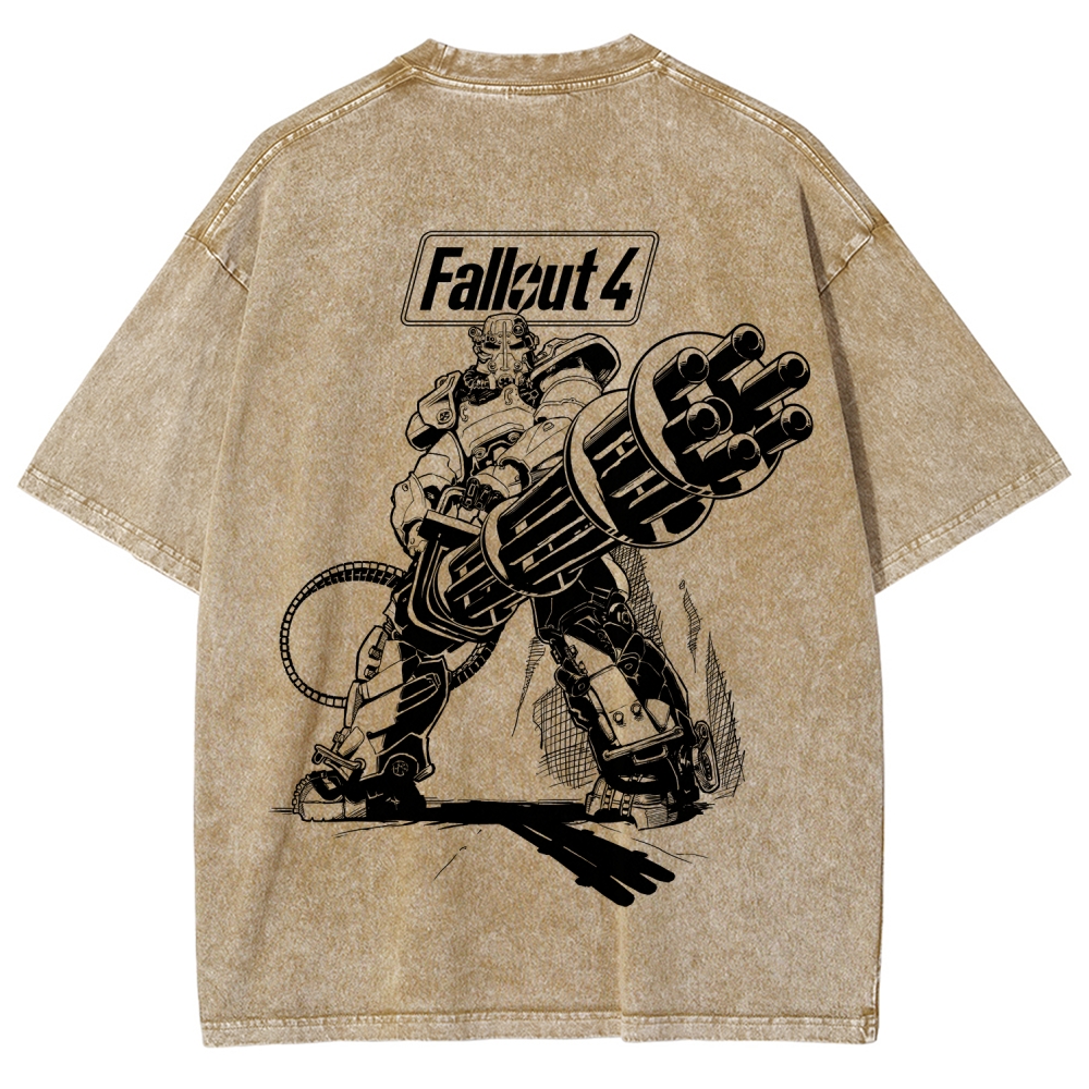 Fallout Unisex Fit Washed T-Shirt 2602013336