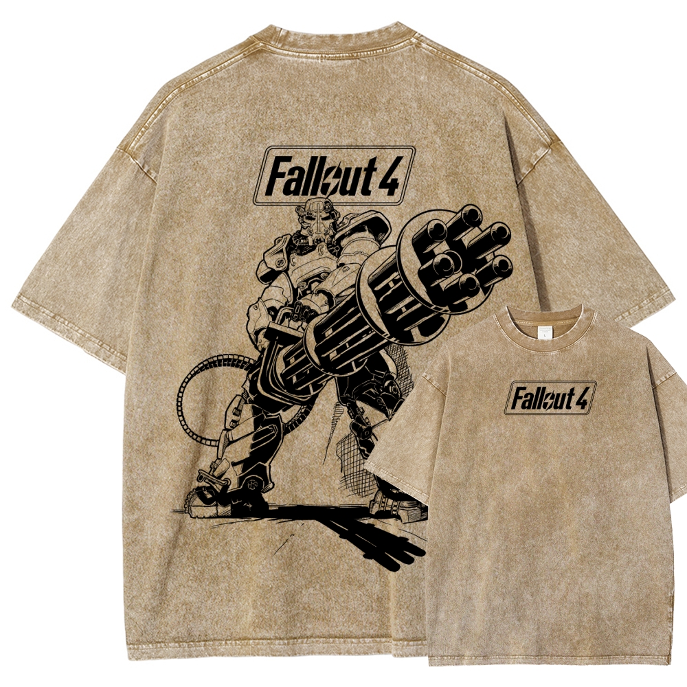 Fallout Unisex Fit Washed T-Shirt 2602013336