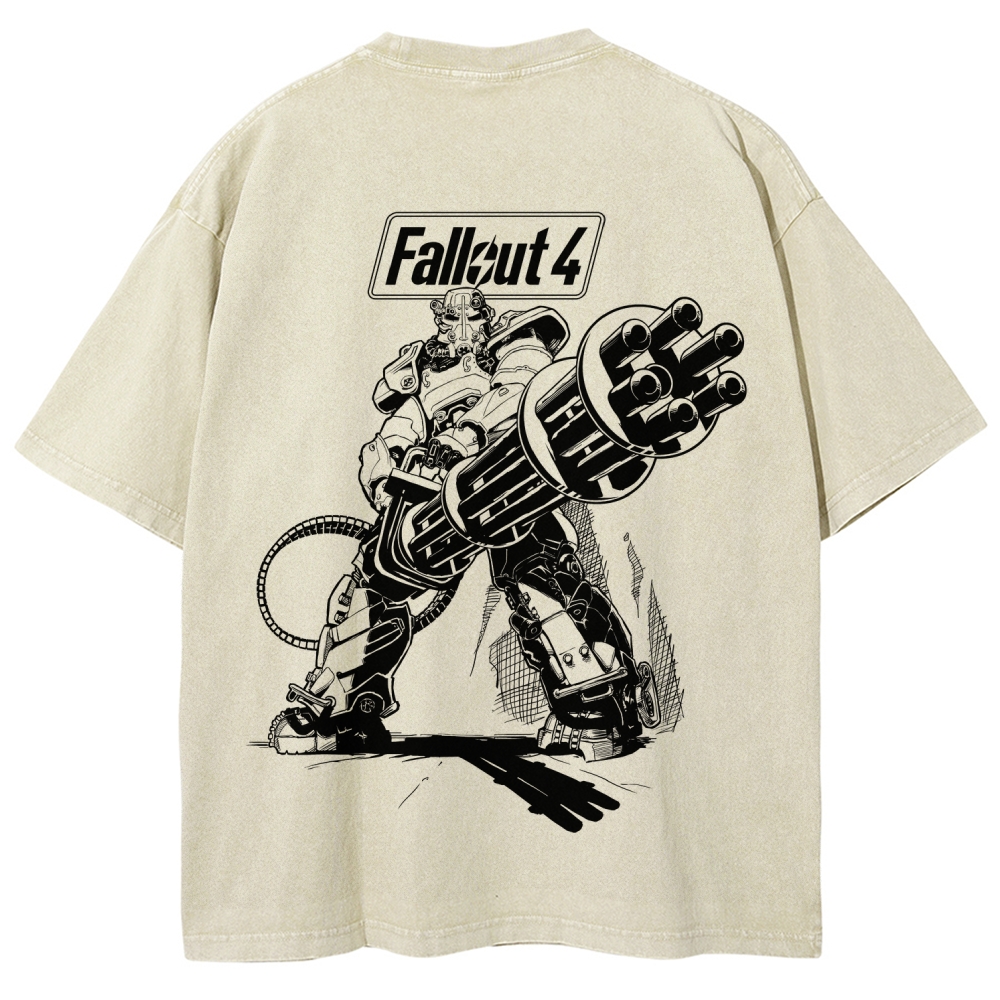 Fallout Unisex Fit Washed T-Shirt 2602013336
