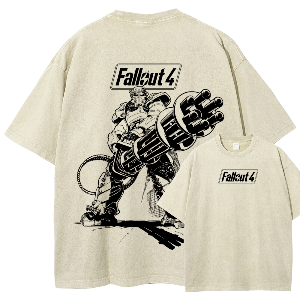 Fallout Unisex Fit Washed T-Shirt 2602013336