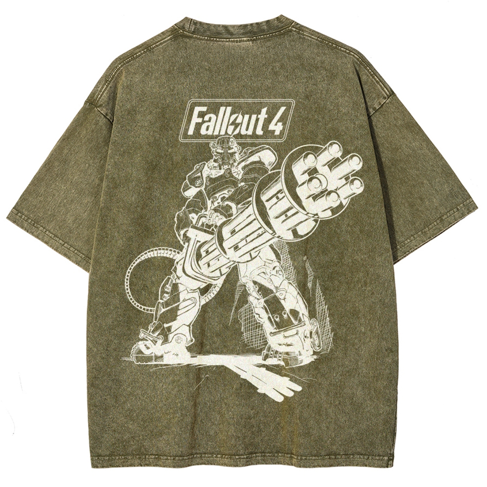 Fallout Unisex Fit Washed T-Shirt 2602013336