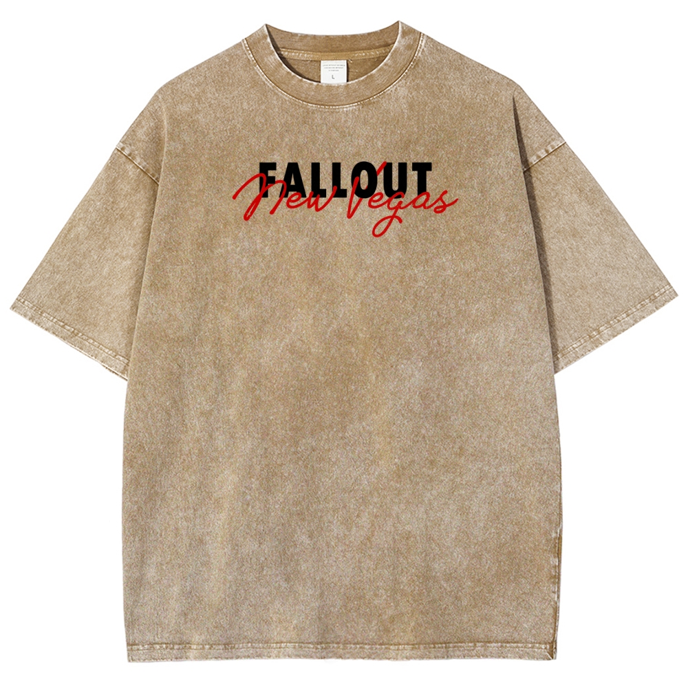 Fallout Unisex Fit Washed T-Shirt 2602013817