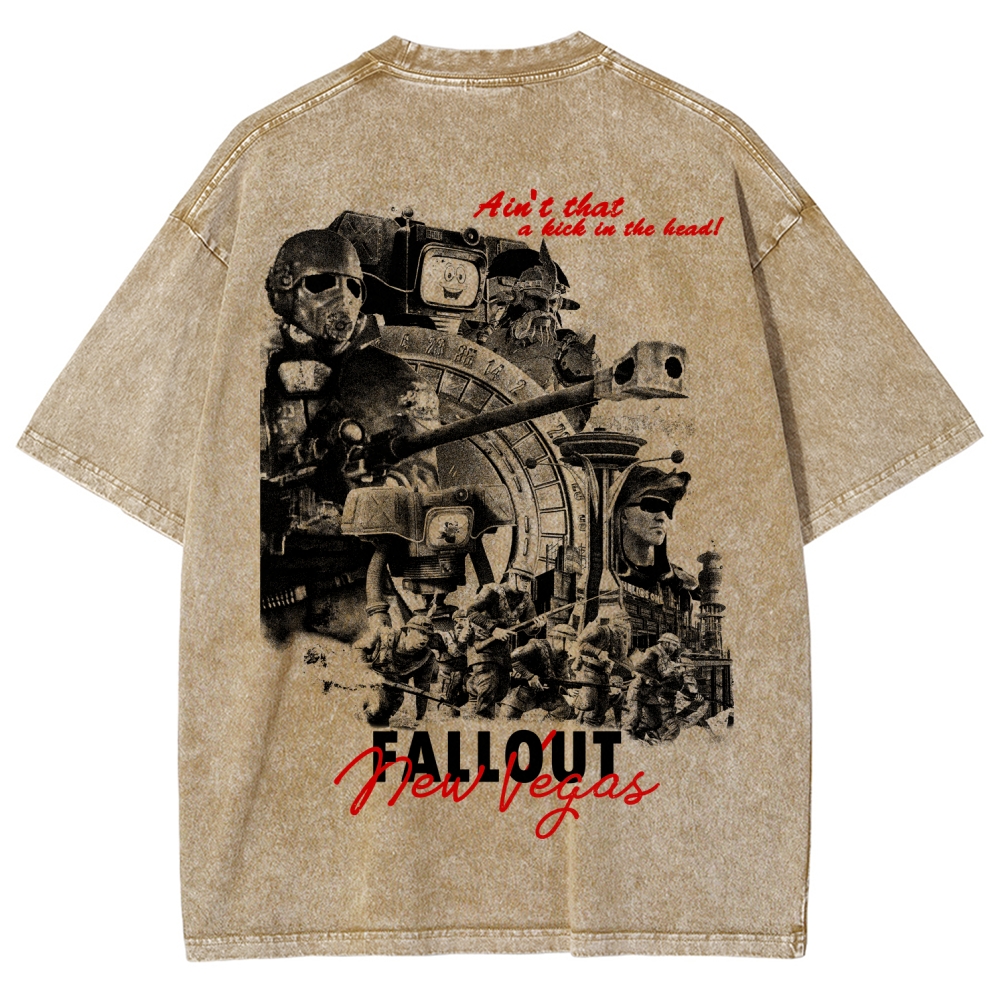 Fallout Unisex Fit Washed T-Shirt 2602013817