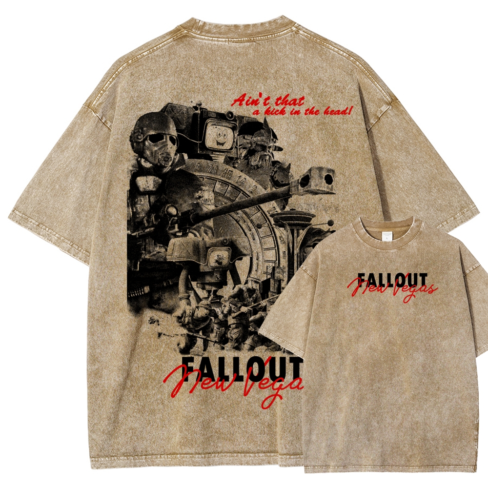 Fallout Unisex Fit Washed T-Shirt 2602013817