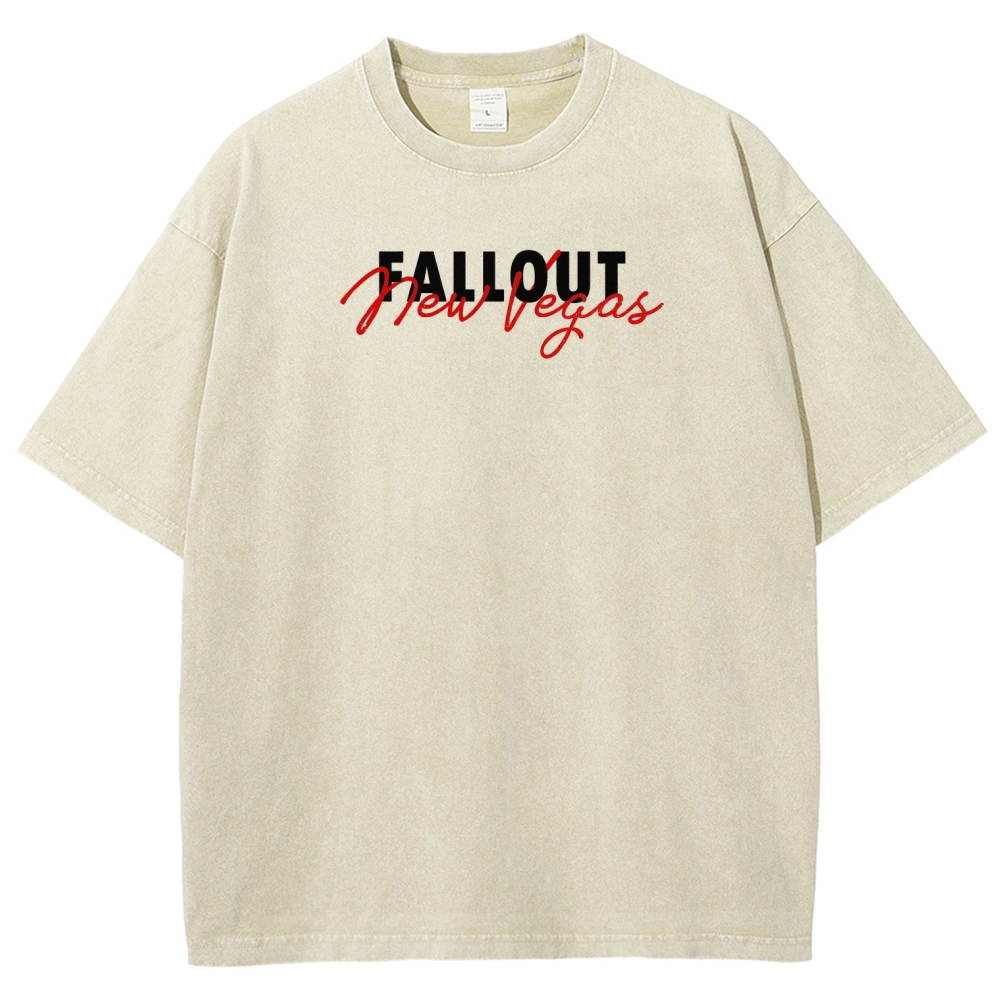 Fallout Unisex Fit Washed T-Shirt 2602013817