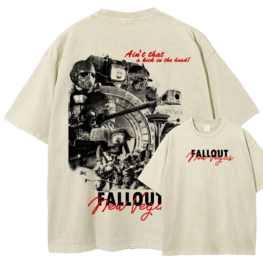 Fallout Unisex Fit Washed T-Shirt 2602013817