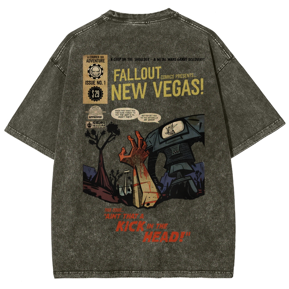 Fallout Unisex Fit Washed T-Shirt 2602013841