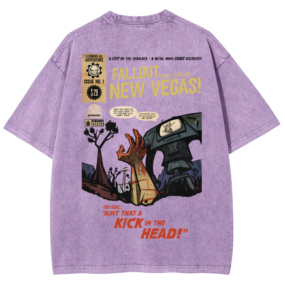 Fallout Unisex Fit Washed T-Shirt 2602013841