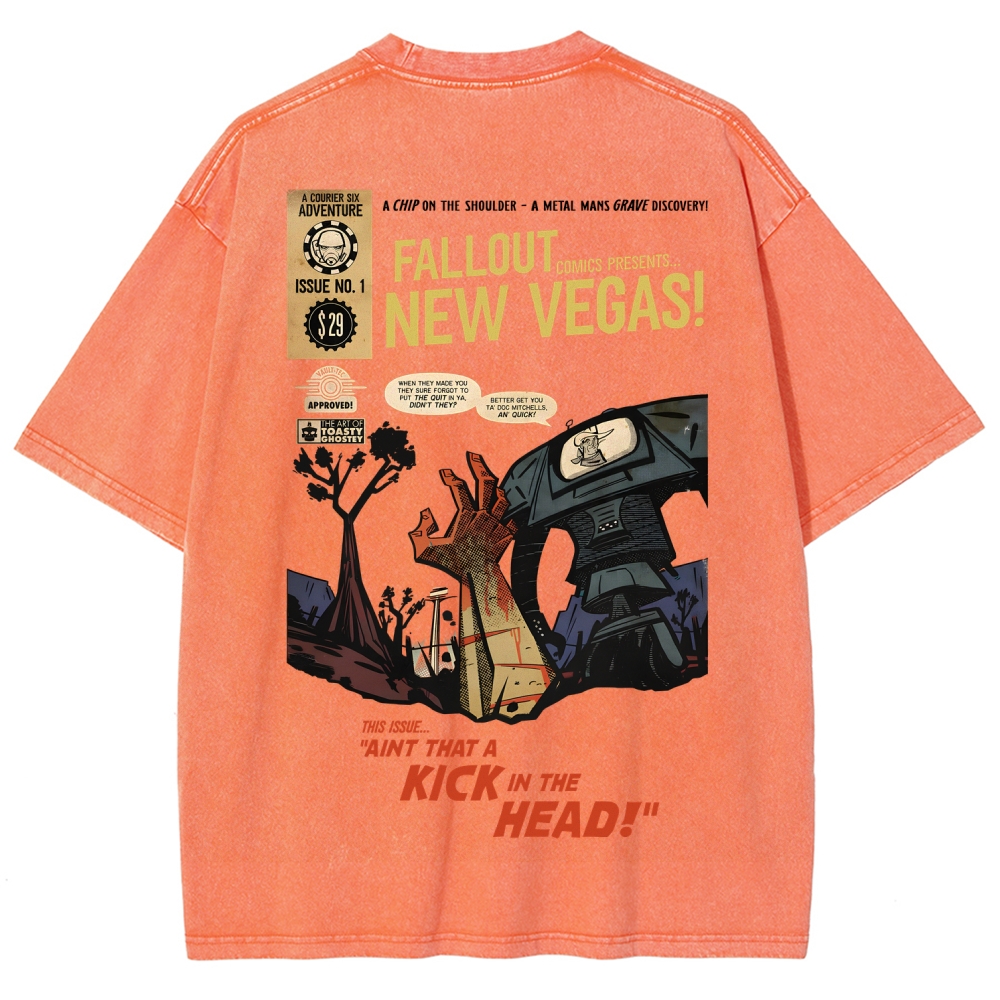 Fallout Unisex Fit Washed T-Shirt 2602013841