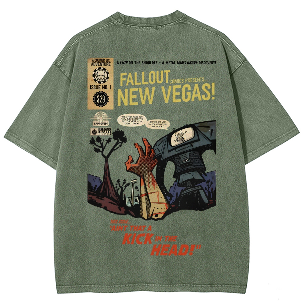 Fallout Unisex Fit Washed T-Shirt 2602013841