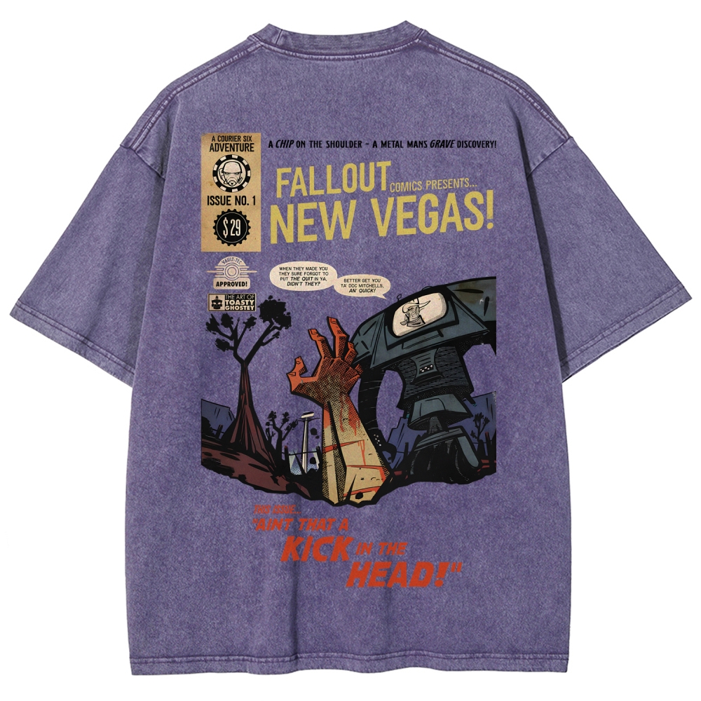 Fallout Unisex Fit Washed T-Shirt 2602013841