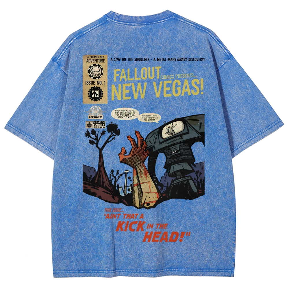Fallout Unisex Fit Washed T-Shirt 2602013841