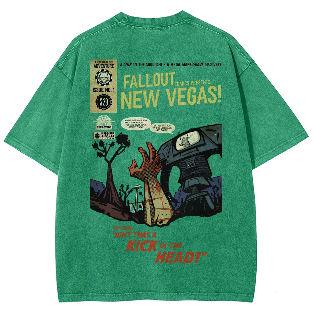 Fallout Unisex Fit Washed T-Shirt 2602013841