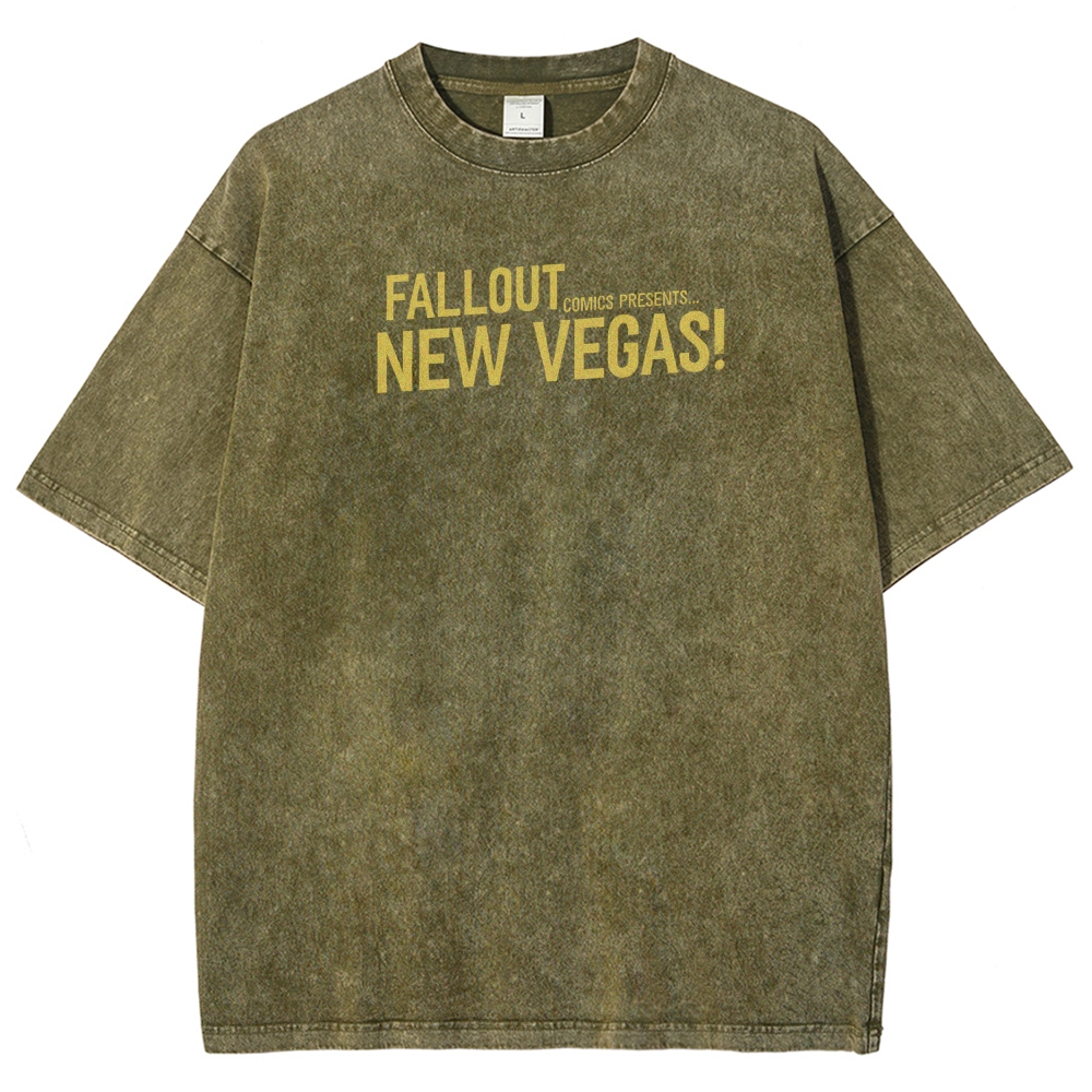 Fallout Unisex Fit Washed T-Shirt 2602013841