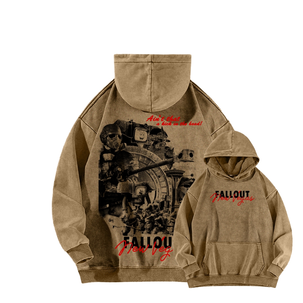 Fallout Unisex Washed Hoodie 2602013918