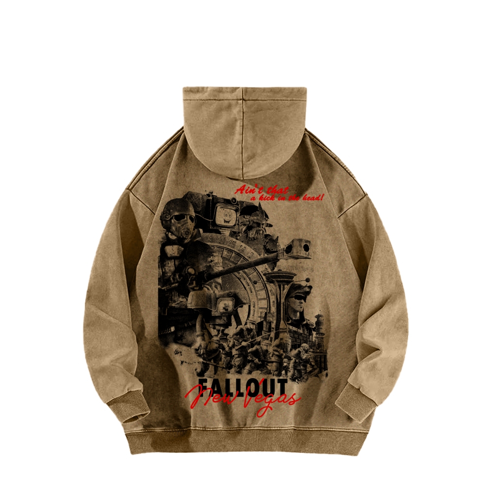 Fallout Unisex Washed Hoodie 2602013918