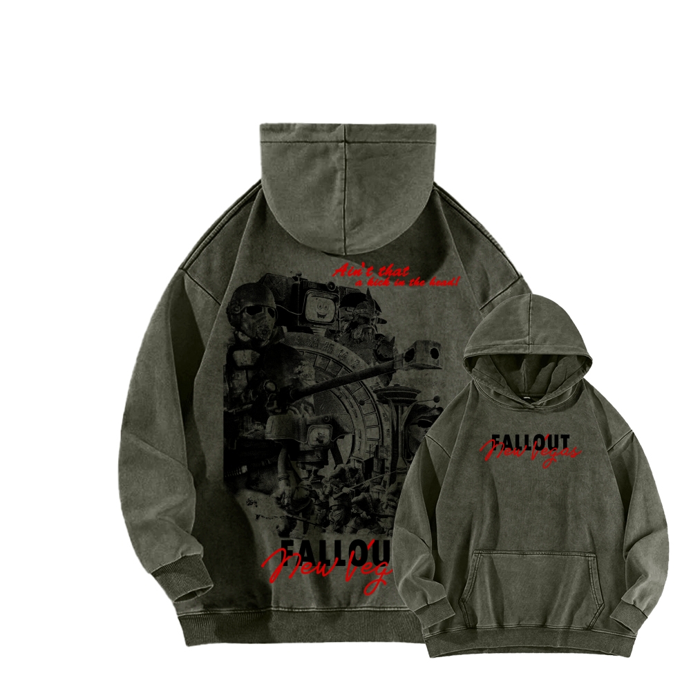 Fallout Unisex Washed Hoodie 2602013918