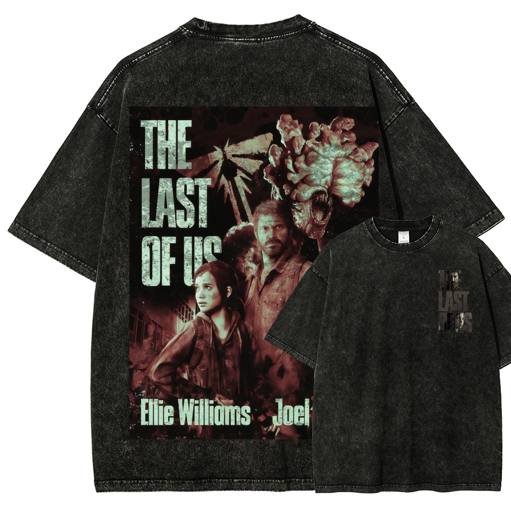 The Last of Us Unisex Fit Washed T-Shirt 2602014020
