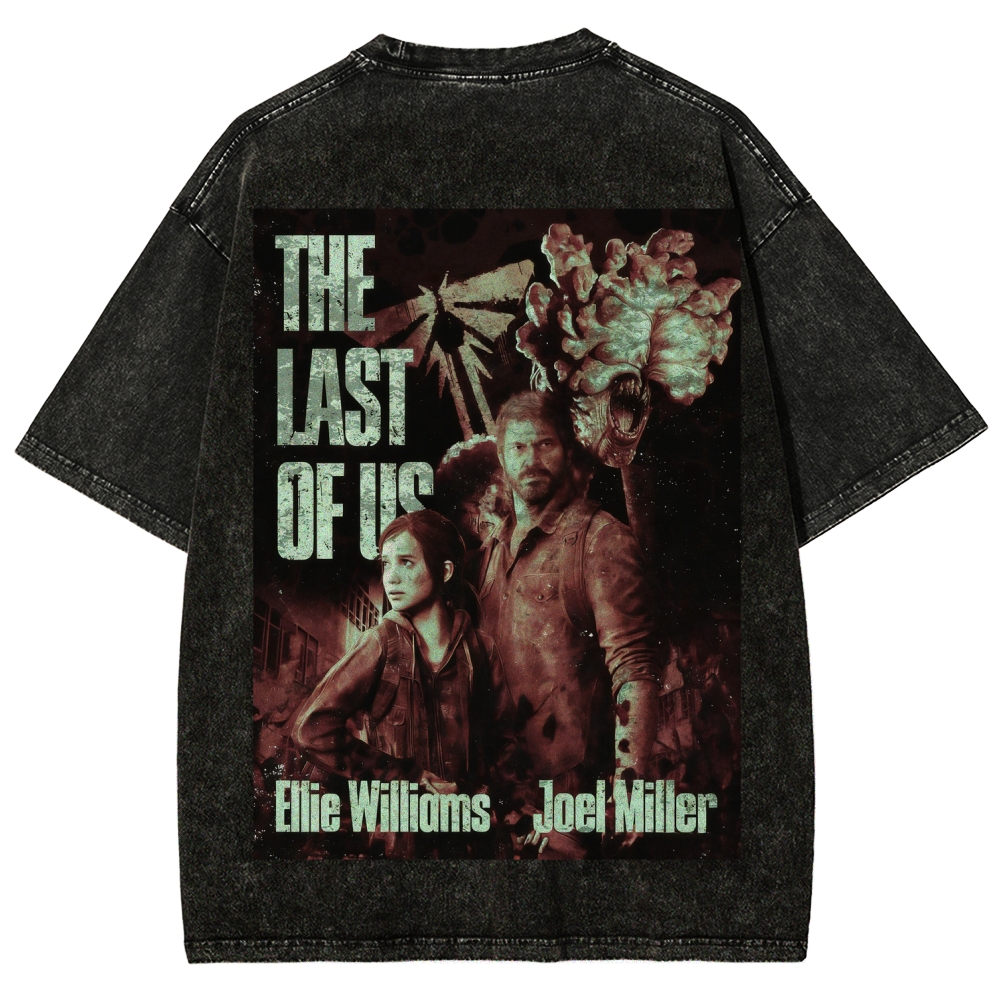 The Last of Us Unisex Fit Washed T-Shirt 2602014020