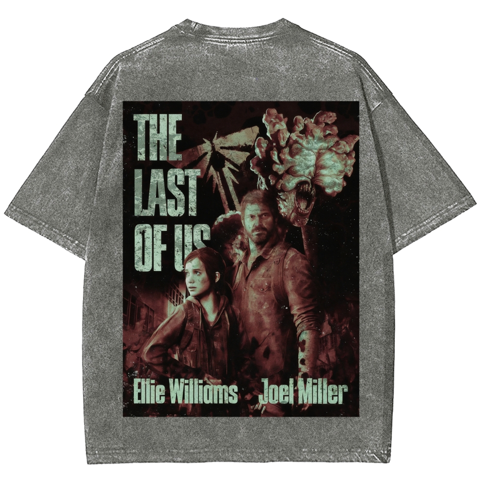 The Last of Us Unisex Fit Washed T-Shirt 2602014020
