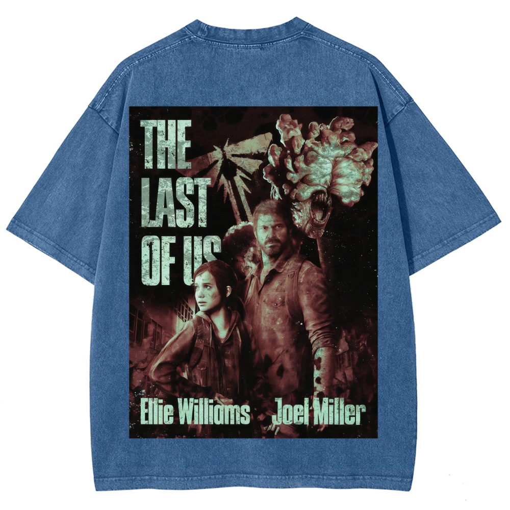 The Last of Us Unisex Fit Washed T-Shirt 2602014020