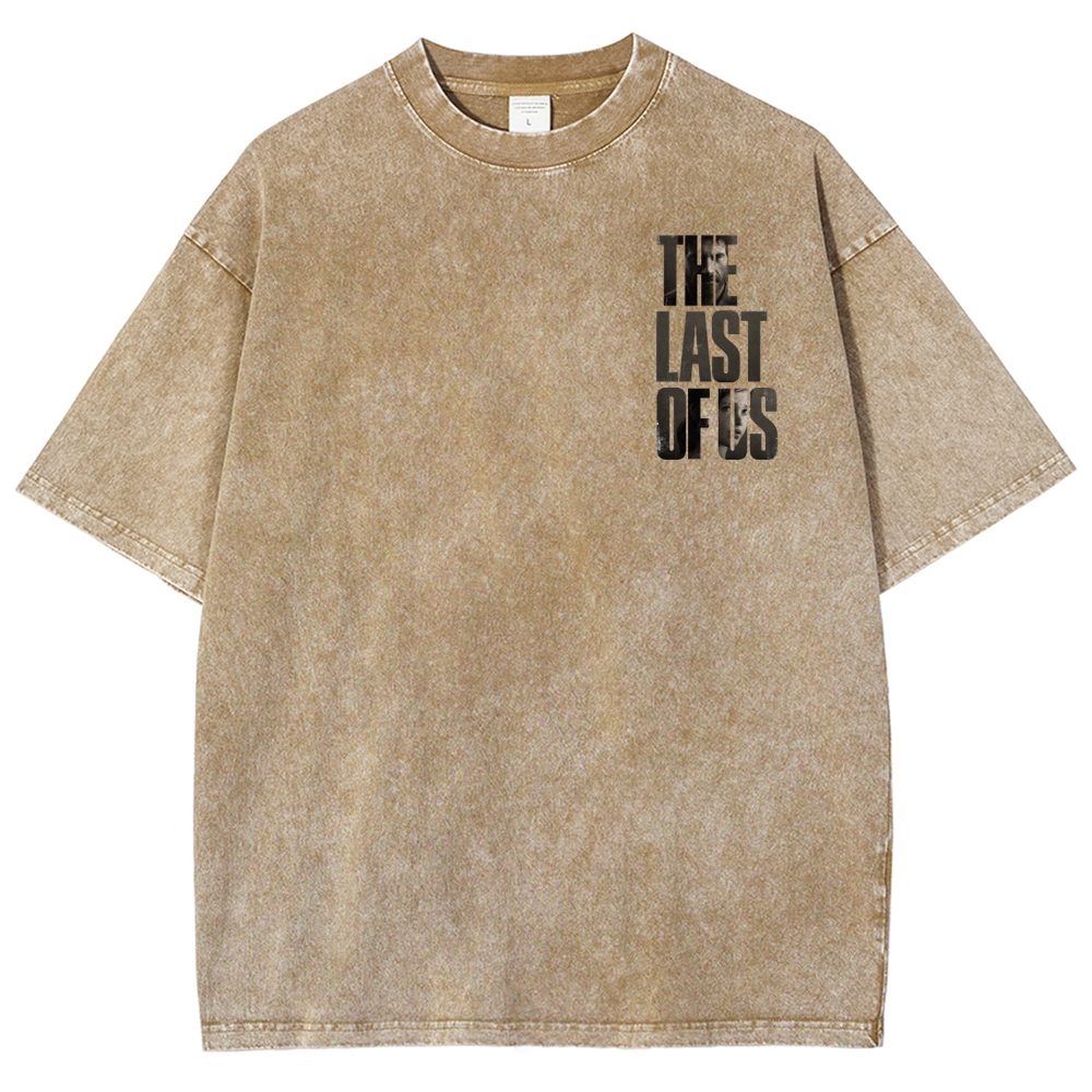 The Last of Us Unisex Fit Washed T-Shirt 2602014020