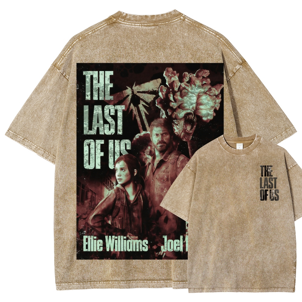 The Last of Us Unisex Fit Washed T-Shirt 2602014020