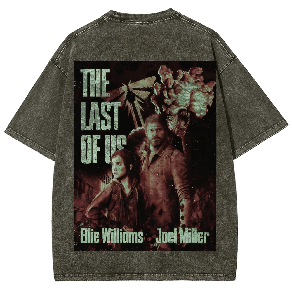 The Last of Us Unisex Fit Washed T-Shirt 2602014020