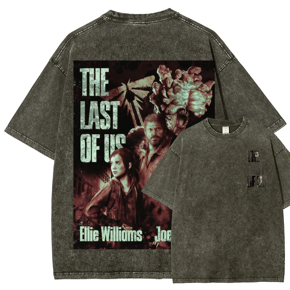 The Last of Us Unisex Fit Washed T-Shirt 2602014020