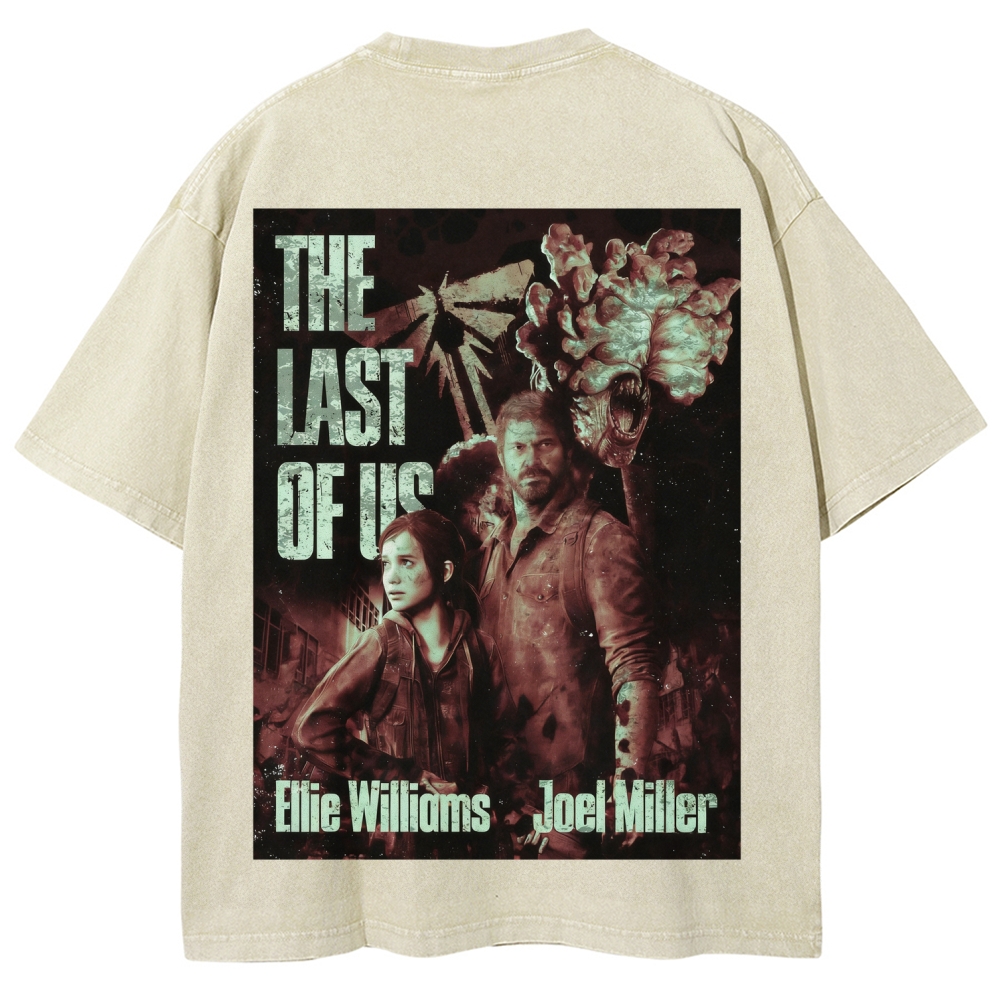 The Last of Us Unisex Fit Washed T-Shirt 2602014020