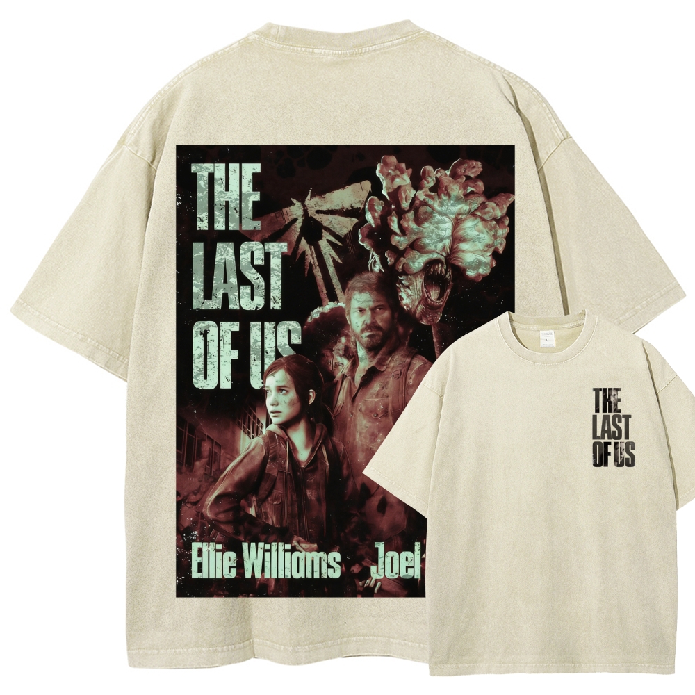 The Last of Us Unisex Fit Washed T-Shirt 2602014020