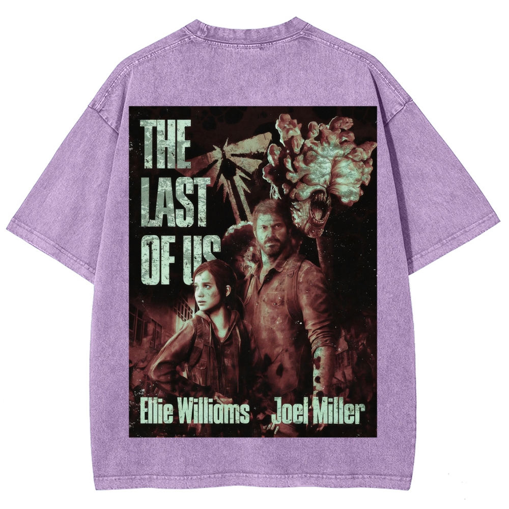 The Last of Us Unisex Fit Washed T-Shirt 2602014020